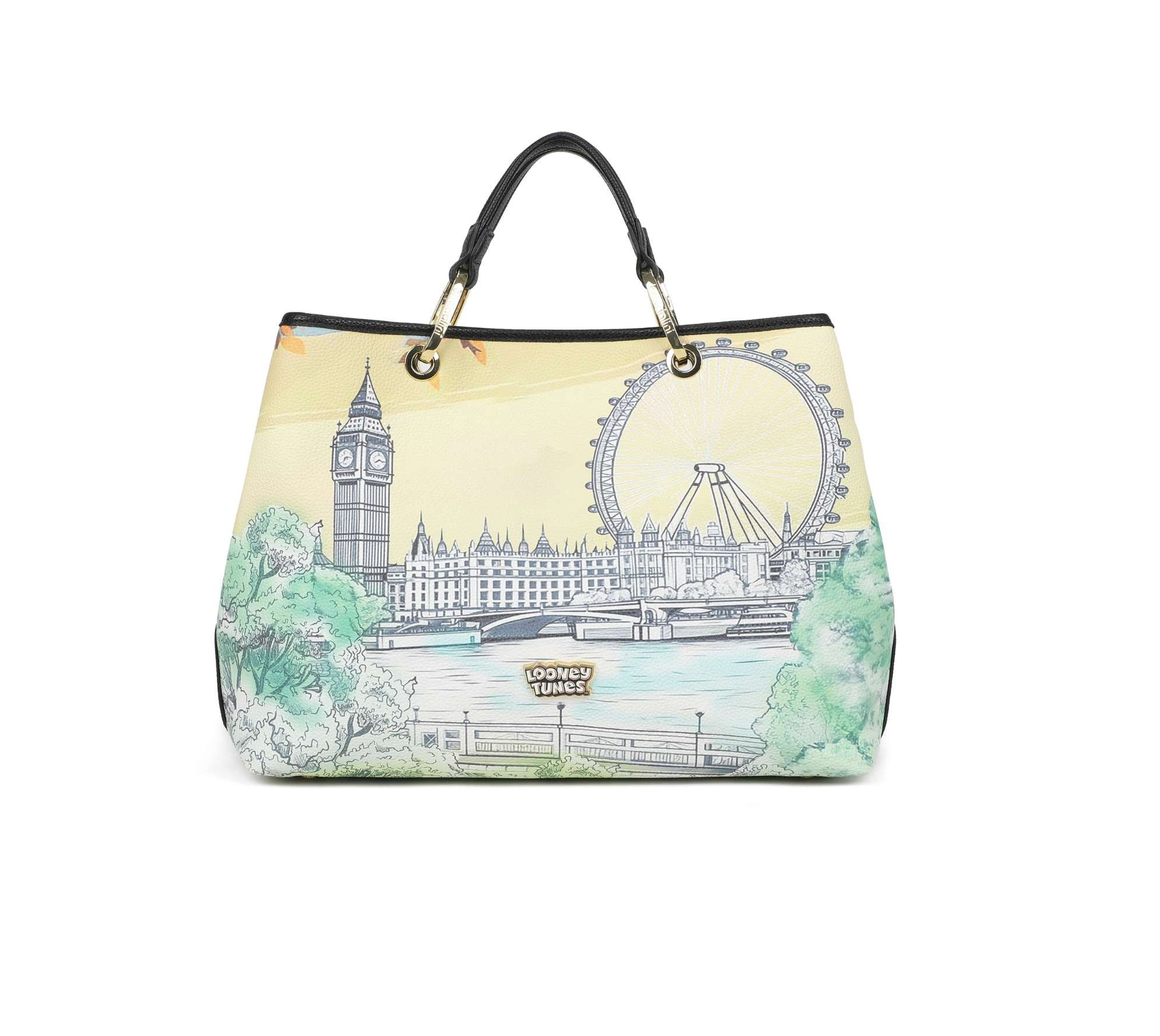Borsa a mano/tracolla Braccialini Cartoline Looney tunes BS26BR29 LT252
