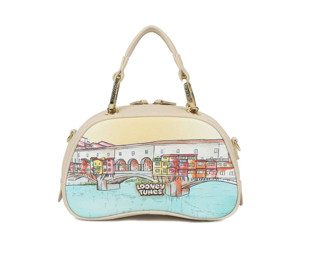 Borsa a mano/tracolla Braccialini Cartoline Looney tunes BS26BR33 LT253