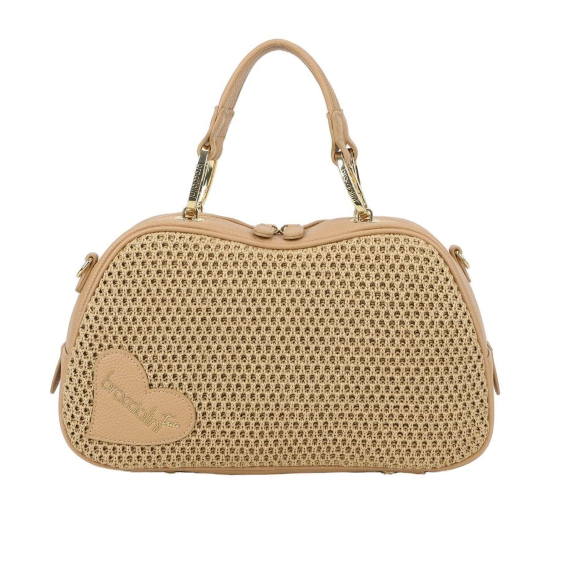 Borsa donna bauletto Braccialini Candy biscotto BS26BR36 B19115