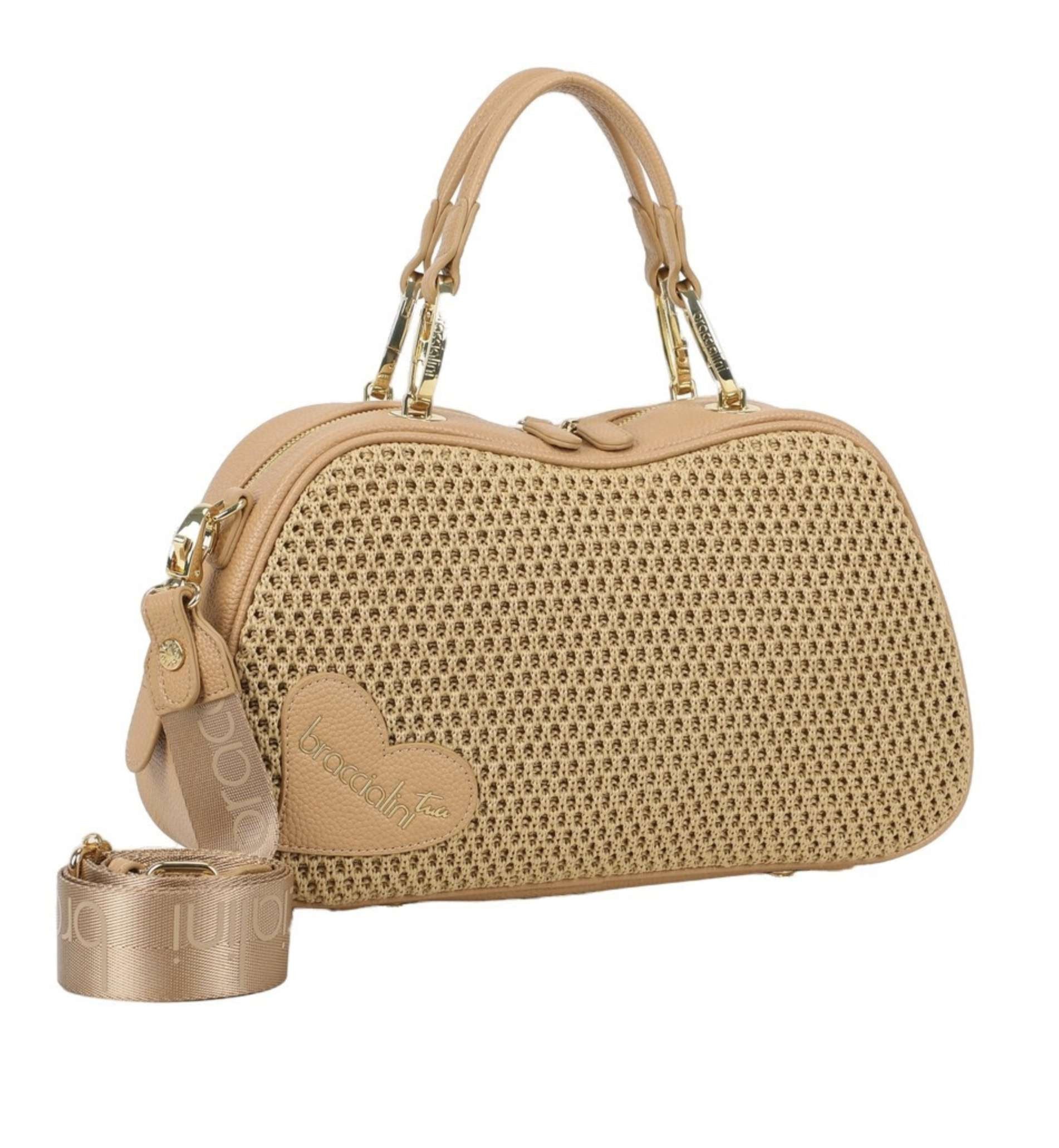 Borsa donna bauletto Braccialini Candy biscotto BS26BR36 B19115