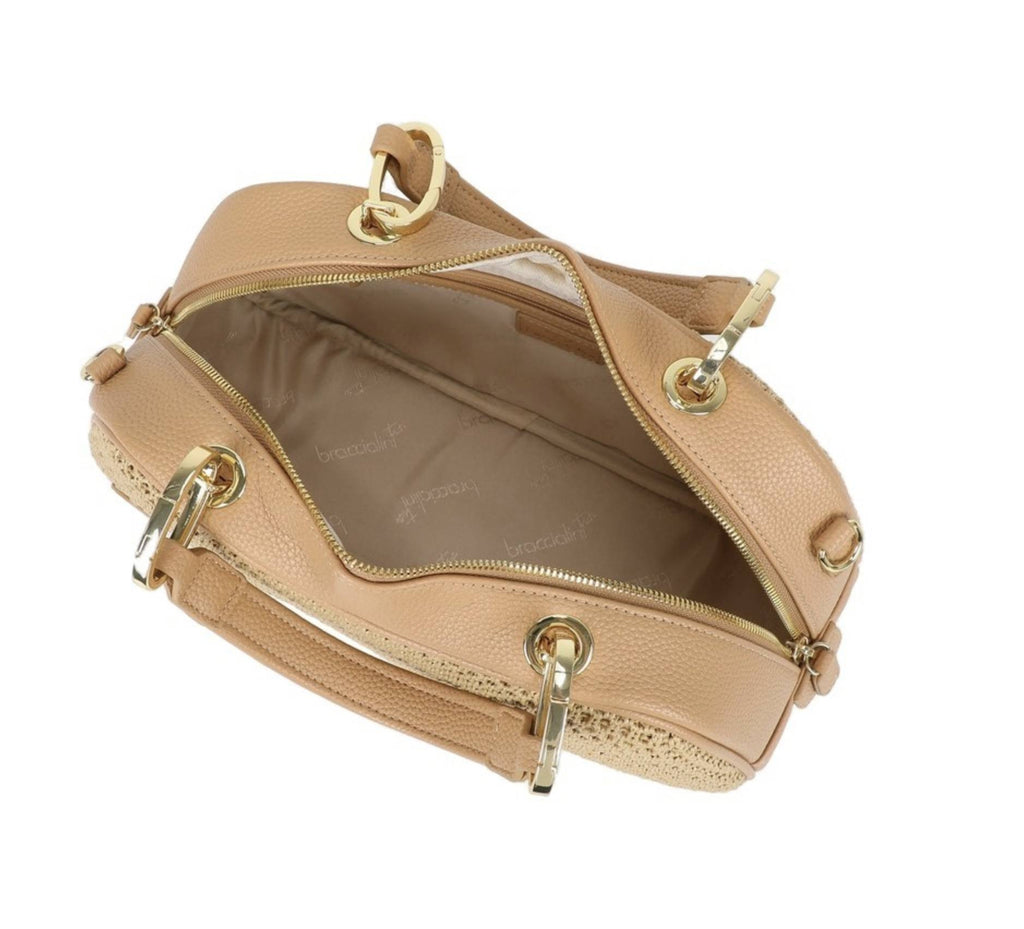 Borsa donna bauletto Braccialini Candy biscotto BS26BR36 B19115