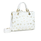 Borsa a mano/ tracolla Braccialini Beth strass bianco BS26BR38 B18881