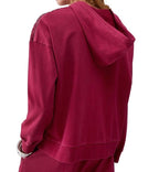 Felpa aperta donna Liu Jo con zip scartet/waterfall ES26LJ45 TA6196 JS008