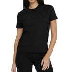 T-shirt donna Versace Jeans Couture nero ES25VE11 78HAHS04