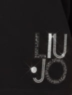 T-shirt donna Liu Jo nero/liu jo mix ES26LJ50 VA6173 JS003 P9500