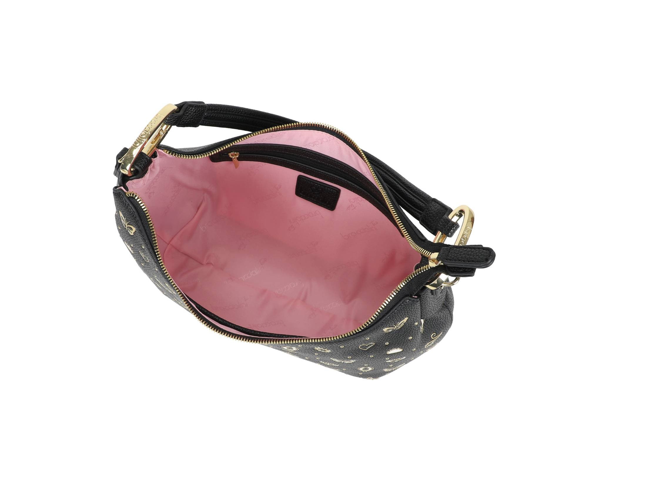 Borsa a spalla/tracolla Braccialini Beth strass nero BS26BR46 B18882