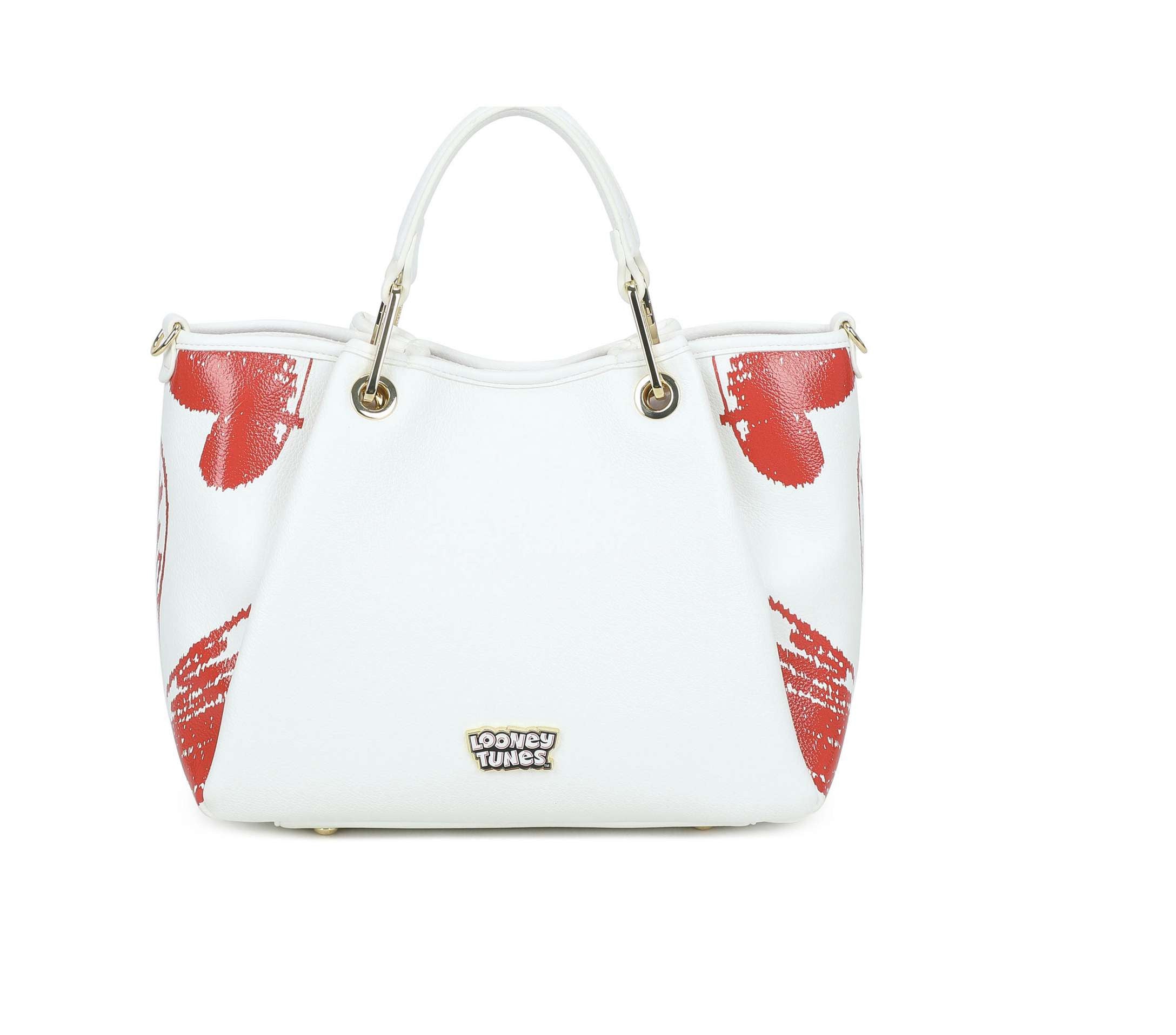 Borsa a mano/tracolla Braccialini Amy Looney tunes bianco BS26BR43 LT267