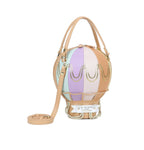 Borsa donna Braccialini a mano/ tracolla Temini pelle multicolore BS26BR44 B19042