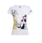 T-shirt donna Braccialini bianco ES26BR01 LTTOP24