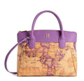 Borsa a mano con tracolla Alviero Martini 1A Classe Geo purple bouganville BS26PC19 LE75 9921