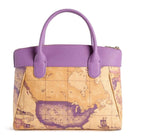 Borsa a mano con tracolla Alviero Martini 1A Classe Geo purple bouganville BS26PC19 LE75 9921