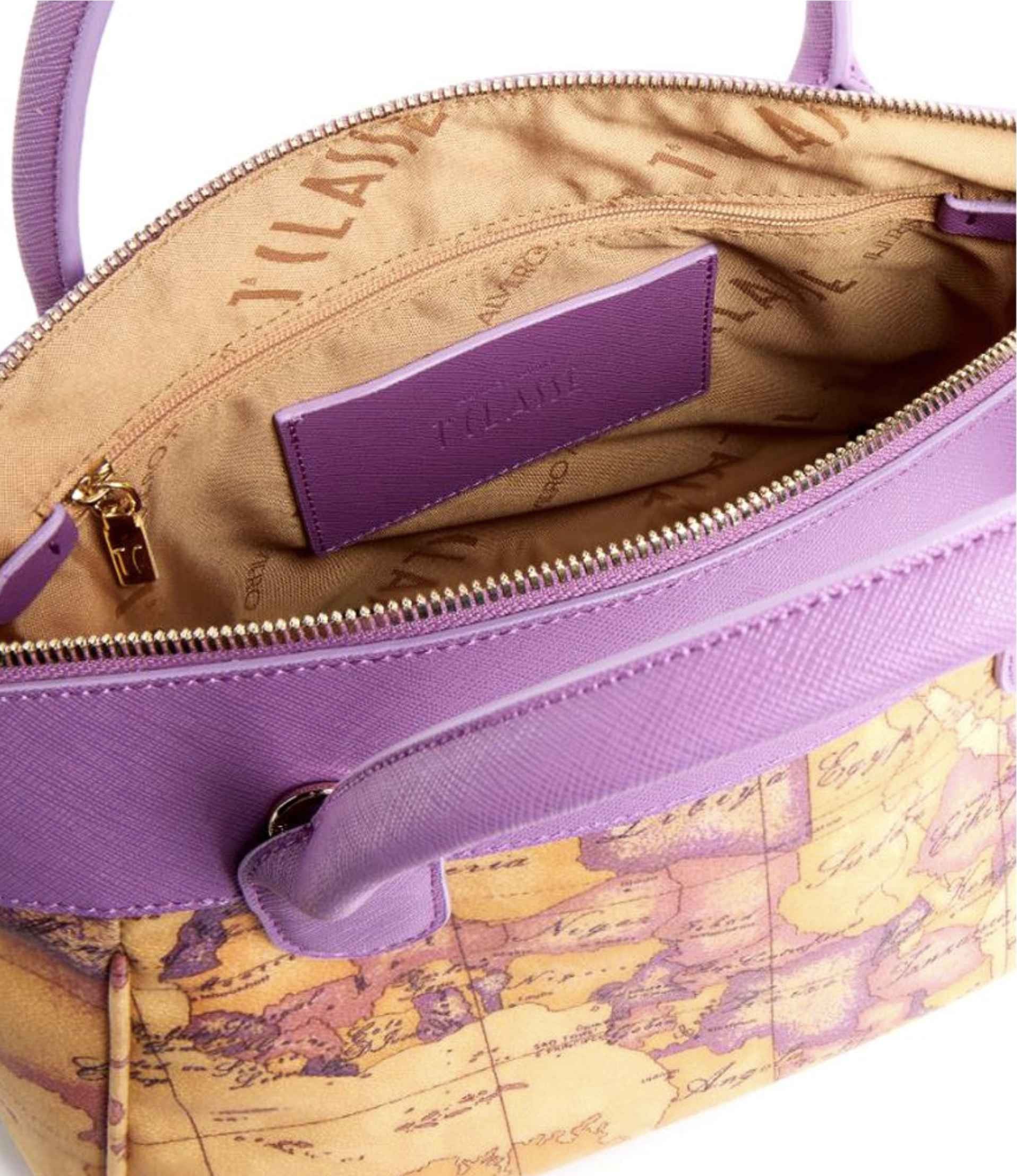 Borsa a mano con tracolla Alviero Martini 1A Classe Geo purple bouganville BS26PC19 LE75 9921