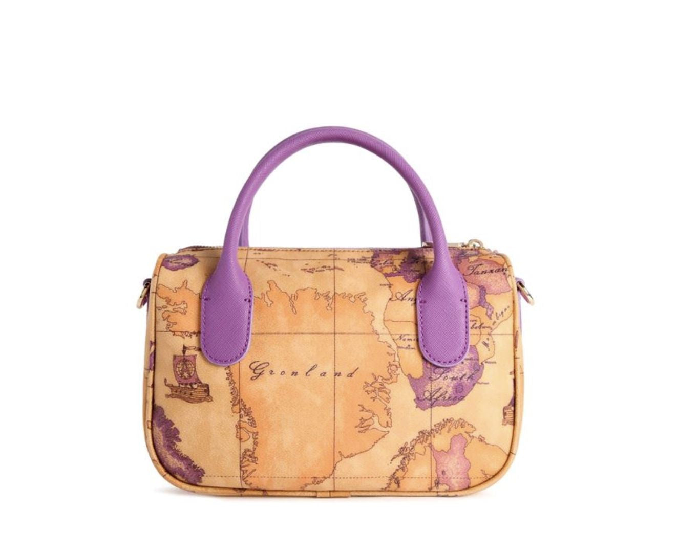 Borsa a mano con tracolla Alviero Martini 1A Classe Geo purple bouganville BS26PC30 LE74 9921