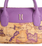 Borsa a mano con tracolla Alviero Martini 1A Classe Geo purple bouganville BS26PC30 LE74 9921