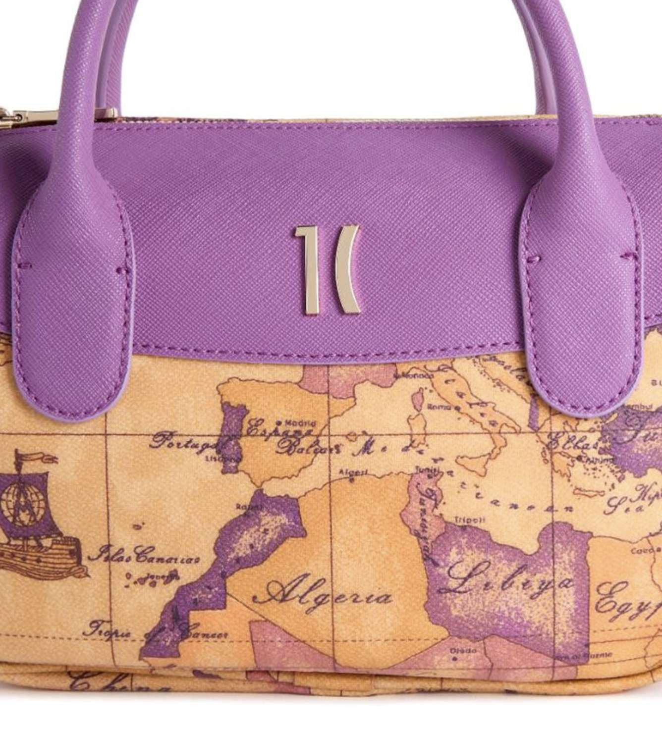 Borsa a mano con tracolla Alviero Martini 1A Classe Geo purple bouganville BS26PC30 LE74 9921