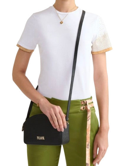 Borsa a tracolla donna Alviero Martini 1A Classe small reporter bag black BS26PC37 LF04 R407