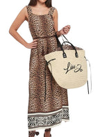 Abito donna Liu Jo stampa animalier ES26LJ53 VA6049 TS123 V9789