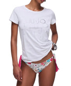 T-shirt donna Liu Jo bianco/degrade ES26LJ56 VA6171 JS003 T9550