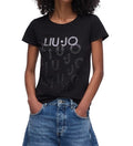 T-shirt donna Liu Jo nero/degrade ES26LJ59 VA6171 JS003 T9503