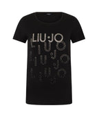 T-shirt donna Liu Jo nero/degrade ES26LJ59 VA6171 JS003 T9503
