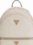 Borsa donna Guess zaino Manhattan II backpack stone logo BS26GU201 PD711833