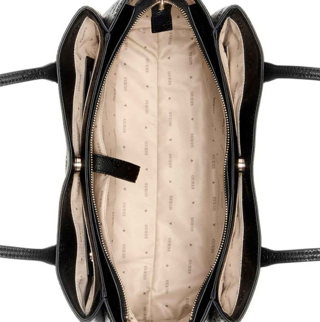 Borsa donna a spalla Guess Anise tote multi compartment black logo BS26GU202 PD991623