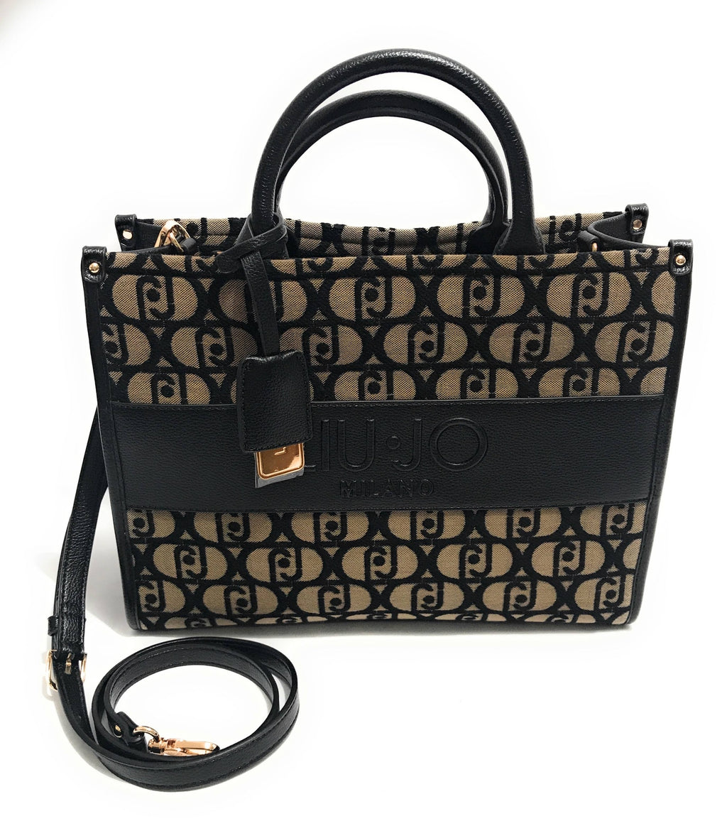 Borsa donna Liu-jo M Tote Ridhi nero B26LJ22 AF5206 T3152