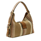 Borsa donna Guess a mano/spalla Camden cognac multicolor BS26GU204 AB930818