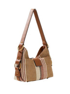 Borsa donna Guess a mano/spalla Camden mini cognac multicolor BS26GU205 AB930872