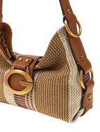 Borsa donna Guess a mano/spalla Camden mini cognac multicolor BS26GU205 AB930872