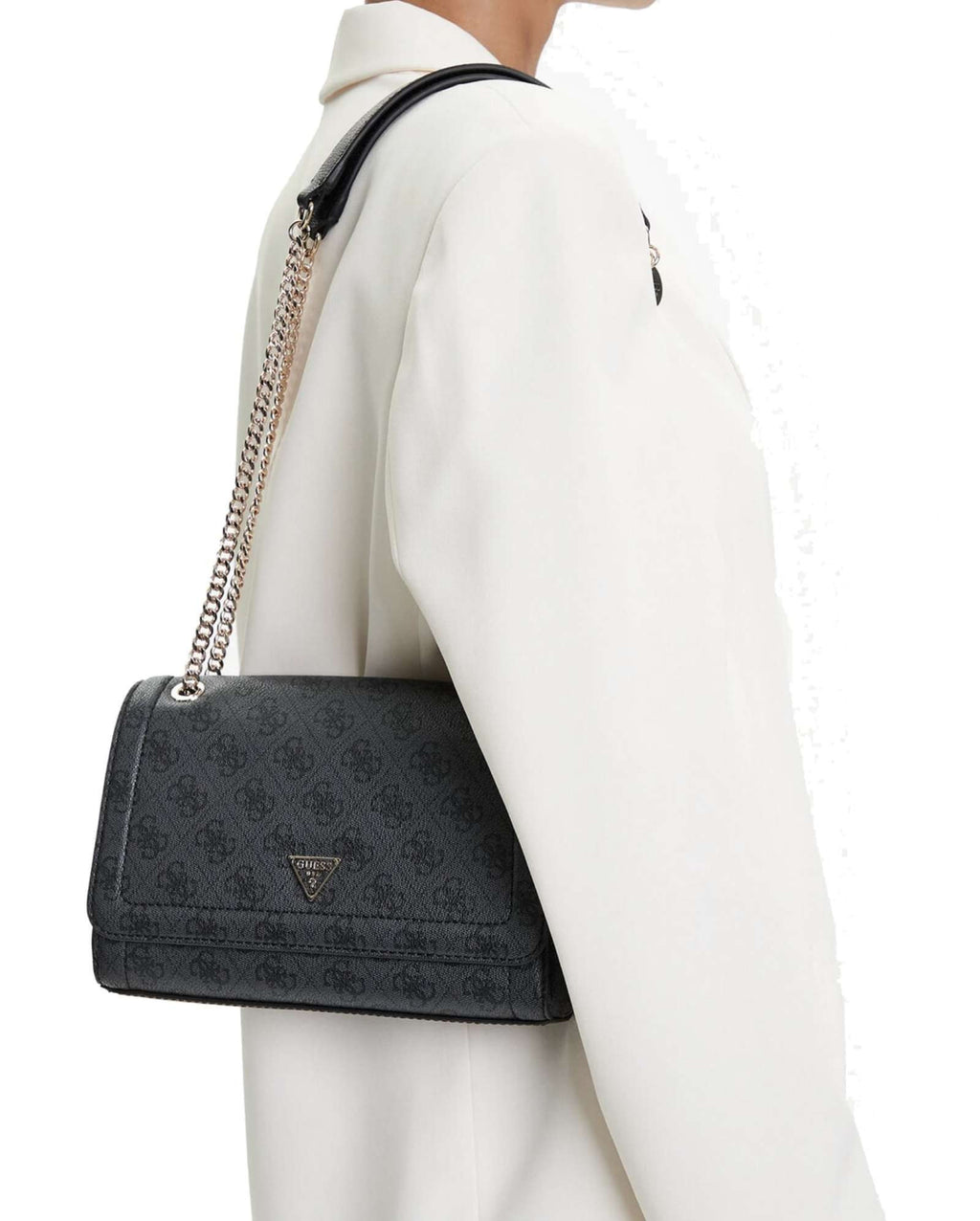 Borsa donna Guess Noelle II coal multilogo BS26GU208 BG967221