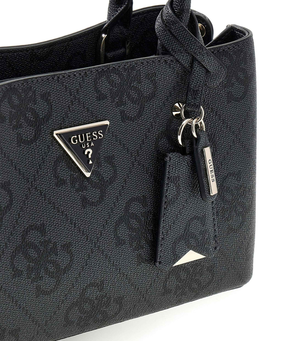 Borsa donna Guess Meridian II coal logo BS26GU211 OS697409