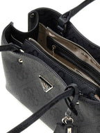 Borsa donna Guess Meridian II coal logo BS26GU211 OS697409