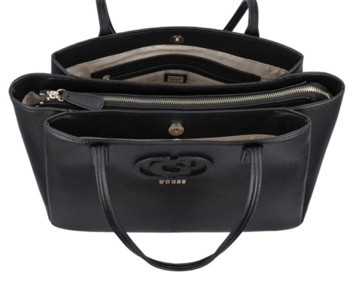 Borsa donna Guess a spalla Isola black BS26GU213 BG990523