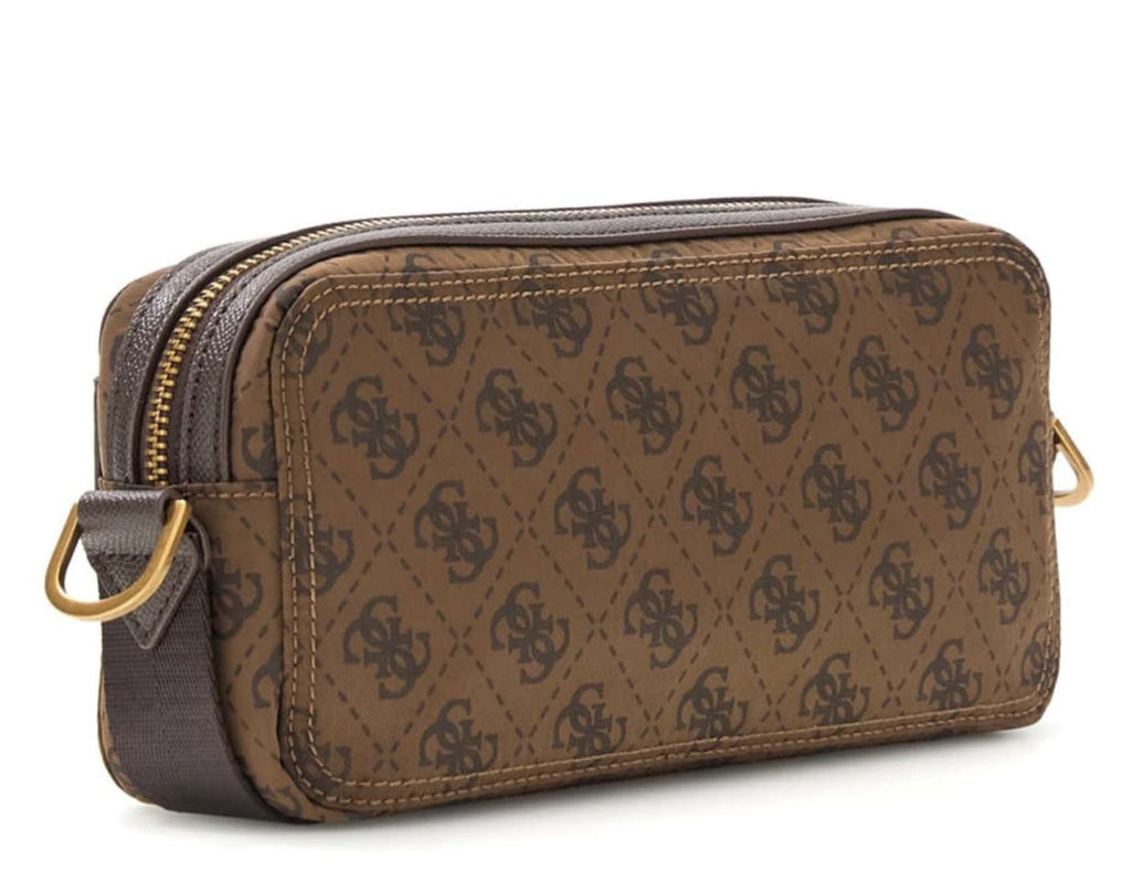 Borsa uomo Guess pochette Berlino marrone UBS26GU30 HMBENPP6250