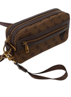 Borsa uomo Guess pochette Berlino marrone UBS26GU30 HMBENPP6250