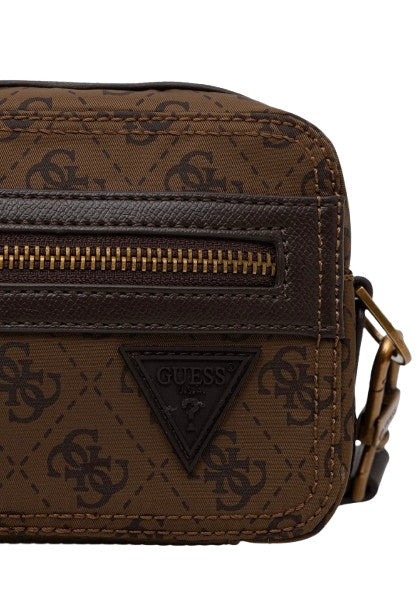 Borsa uomo Guess pochette Berlino marrone UBS26GU30 HMBENPP6250