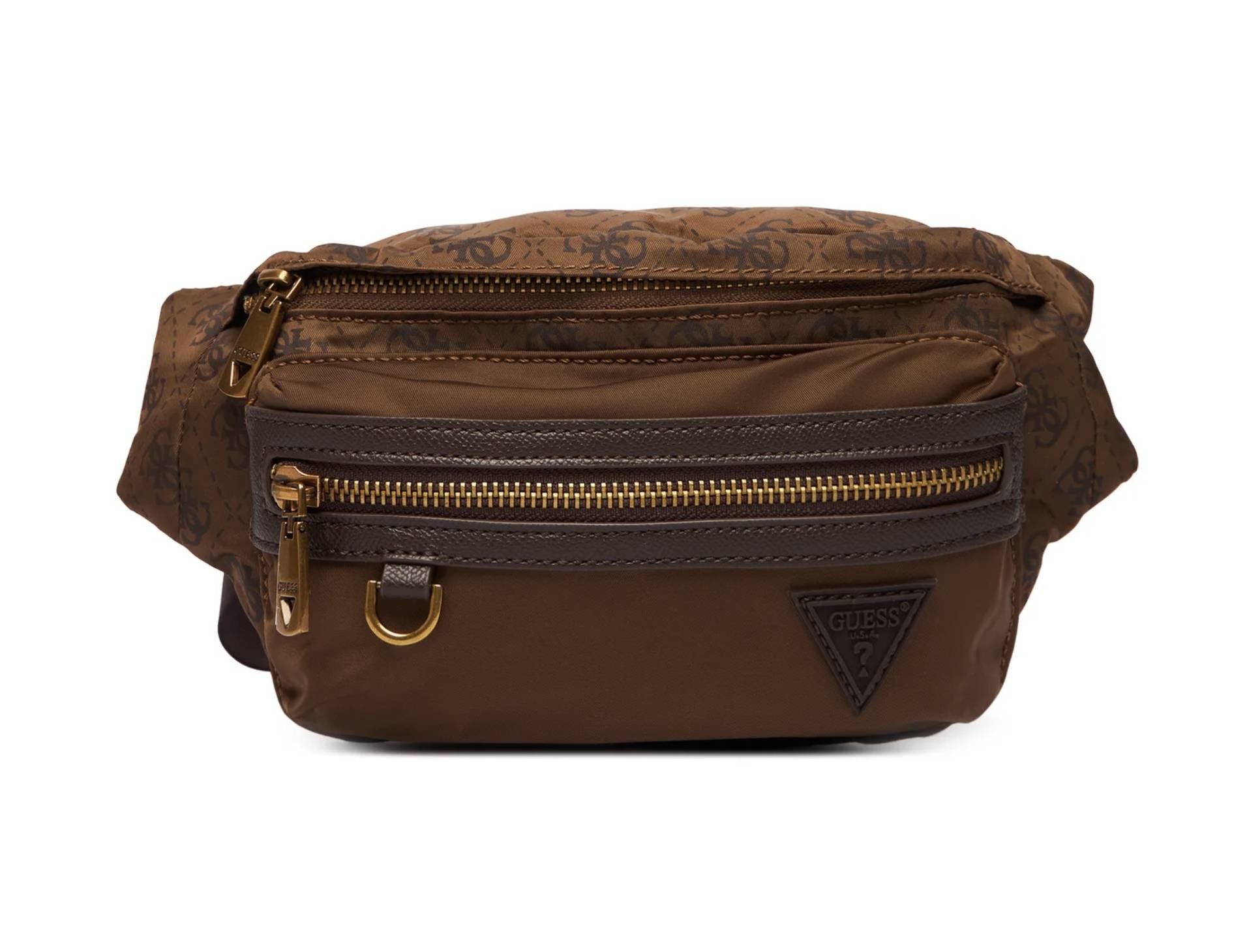 Borsa marsupio uomo Guess Berlin 4G logo marrone UBS26GU28 HMBENPP6156