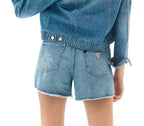 Shorts donna Guess denim con strass ES26GU73 W6GD74D0726