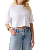T-shirt donna Guess con strass bianco ES26GU79 W6GI42K3582 G011