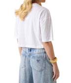 T-shirt donna Guess con strass bianco ES26GU79 W6GI42K3582 G011