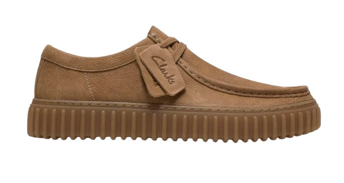 Allacciata uomo Clarks Torhill Lo dark sand leather US26CL10 26186161