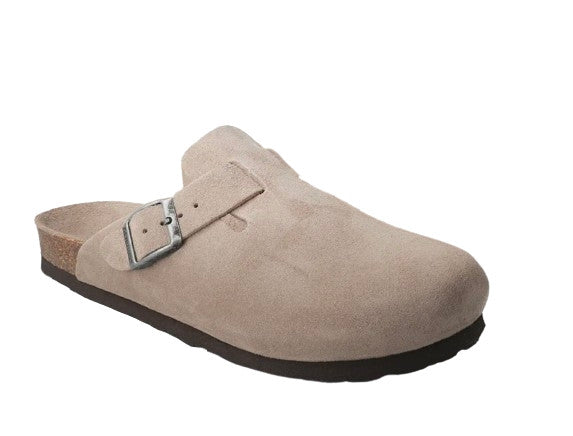 Sabot unisex Genuins Riva velour taupe US26GN03 G105495