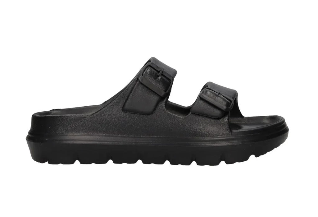 Scarpe uomo sandalo/ciabatta US Polo in gomma nero US26UP15 Malibu002