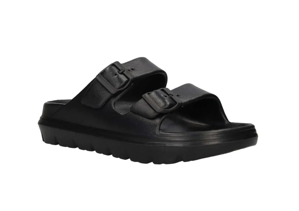 Scarpe uomo sandalo/ciabatta US Polo in gomma nero US26UP15 Malibu002