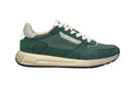 Scarpe U.S. Polo sneaker running Seneka004A in ecopelle scamosciata/tessuto/pelle green US26UP11