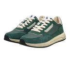 Scarpe U.S. Polo sneaker running Seneka004A in ecopelle scamosciata/tessuto/pelle green US26UP11