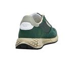 Scarpe U.S. Polo sneaker running Seneka004A in ecopelle scamosciata/tessuto/pelle green US26UP11