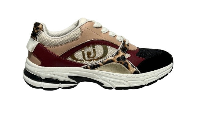 Sneaker donna Liu-Jo Trixie 01 black/ nude/ animalier D27LJ03 BF6063 PX935 S4219