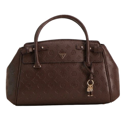 Borsa a mano/ tracolla Diana chocolate logo B27GU22 PD972706